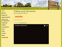 Tablet Screenshot of de-mescherhei.nl